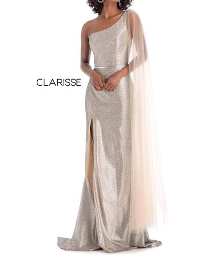 Clarisse Evening Gown - Natural