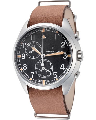 Hamilton 41mm Brown Quartz Watch H76522531