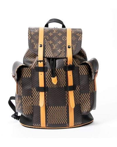 Louis Vuitton x Nigo e Sling Bag Damier Brown, Cheap Babylino Jordan  outlet