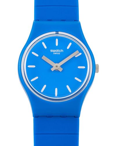 Swatch Color Studio Flexiblu 25mm Ladies' Watch Ln155a - Blue