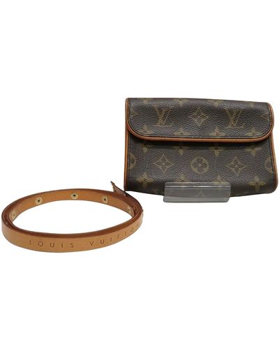 Louis Vuitton Pochette Discovery Canvas Clutch Bag (pre-owned) in Black