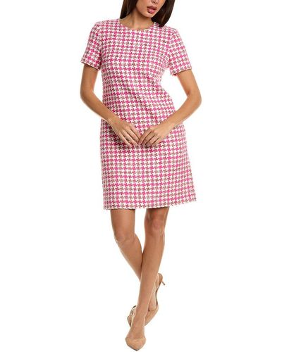 Carolina Herrera Wool-blend Mini Dress - Pink