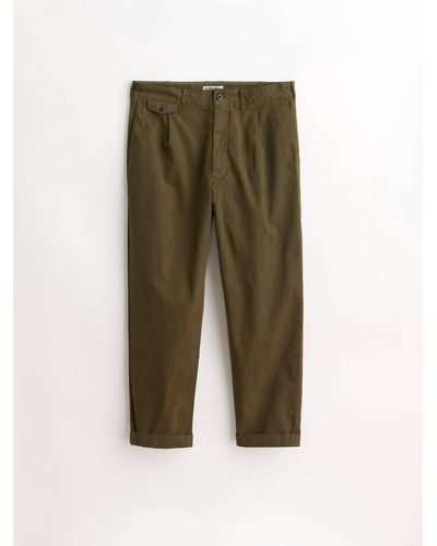Alex Mill Pleated Pants - Green