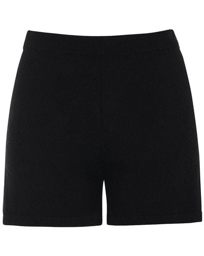 Nocturne Knit Mini Shorts - Black
