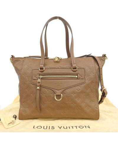 Louis Vuitton Lumineuse Leather Tote Bag (pre-owned) - Metallic