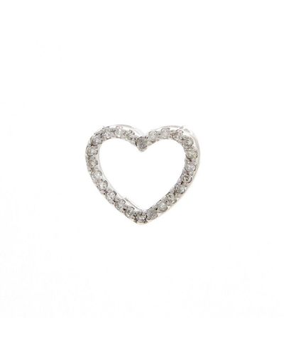 Monary Diamond Pendant (single Cut Diamond) - Metallic
