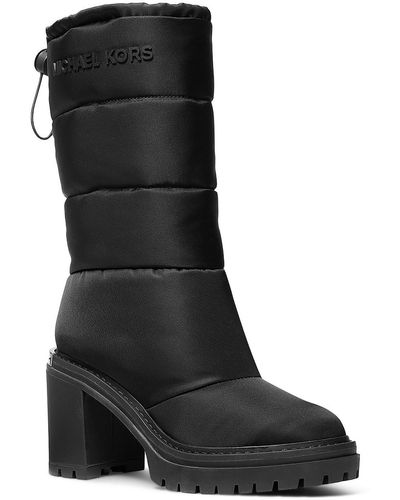MICHAEL Michael Kors Holt Quilted Mid-calf Winter & Snow Boots - Black