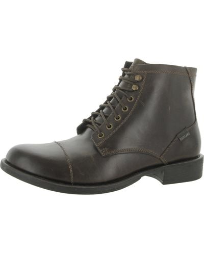 Eastland High Fidelity Leather Lace-up Ankle Boots - Black