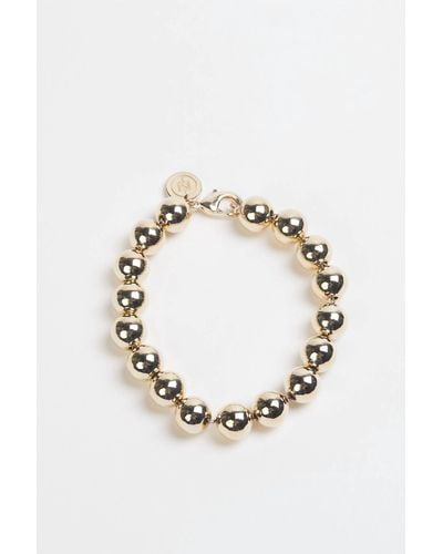 Eklexic Large Ball Bracelet - Metallic