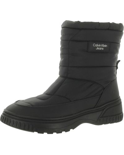 Calvin Klein Dreya Manmade Winter & Snow Boots - Black