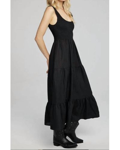Saltwater Luxe Memphis Midi Dress - Black