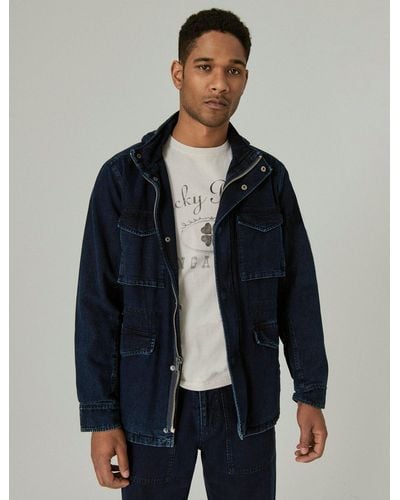 Lucky brand shop military jacket