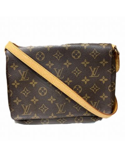 Louis Vuitton Musette Tango Canvas Shopper Bag (pre-owned) - Metallic