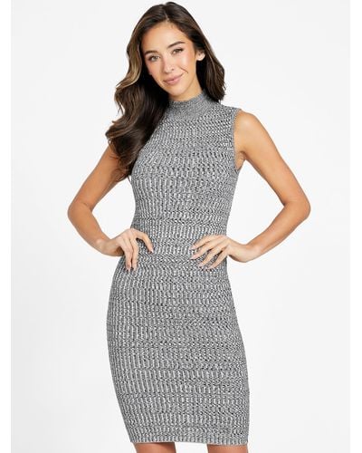 Guess Factory Maisha Sleeveless Sweater Dress - Gray