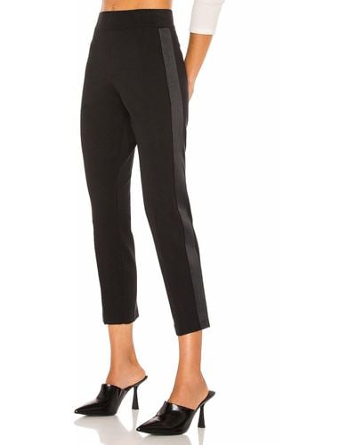 Spanx Ponte Pant With Satin Tape - Black