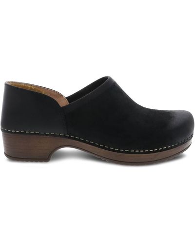 Dansko Brenna Slip On Clog - Medium Width - Black