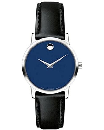 Movado Museum Dial Watch - Blue