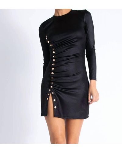 Karina Grimaldi Ravenna Mini Dress - Black