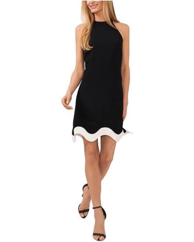 Cece Semi-formal Mini Halter Dress - Black