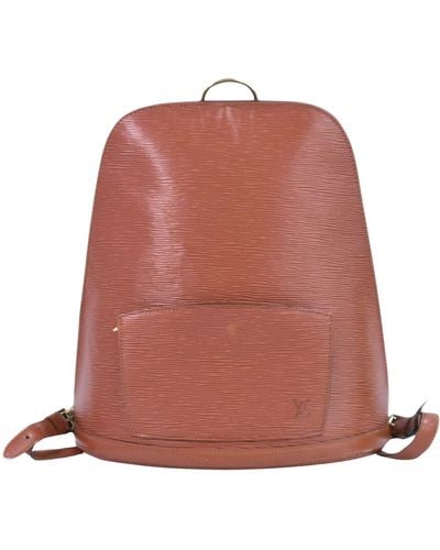 Louis Vuitton Gobelins Leather Handbag (pre-owned) - Orange