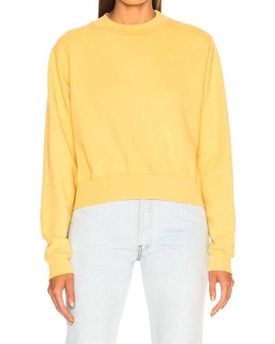 Cotton Citizen Milan Sweatshirt - Yellow