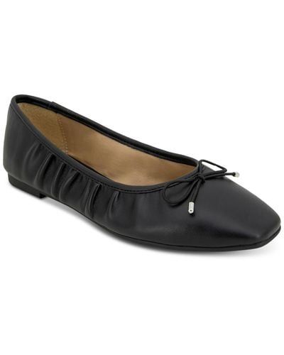 Esprit Narissa Faux Leather Slip-on Ballet Flats - Black