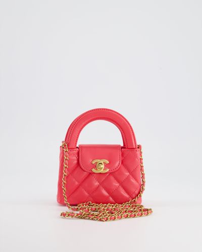 Chanel Hot Mini Kelly Shopping Bag - Red