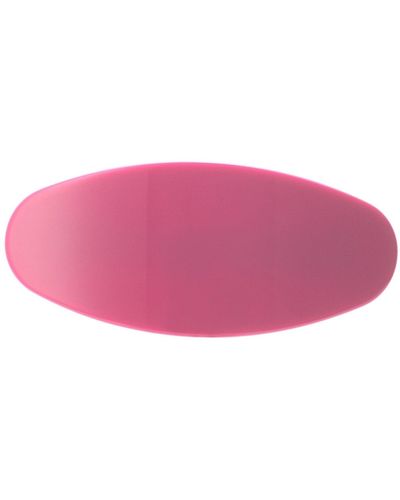 Machete Jumbo Oval Barrette - Pink