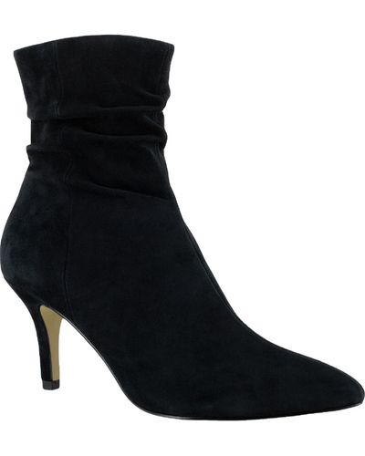 Bella Vita Danielle Dressy Heels Ankle Boots - Black