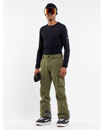 Volcom New Articulated Pants - Military - Green