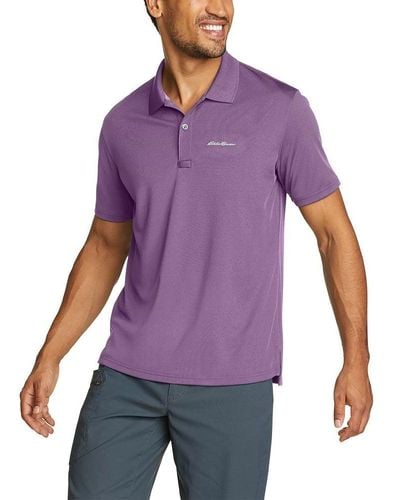 Eddie Bauer Hyoh Pro Polo Shirt - Purple