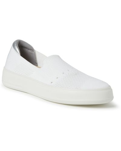 Dearfoams Sophie Slip-on Sneaker - White