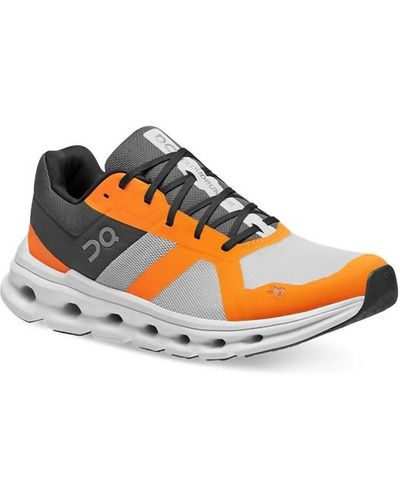 On Shoes Cloudrunner Running Shoes ( D Width ) - Multicolor