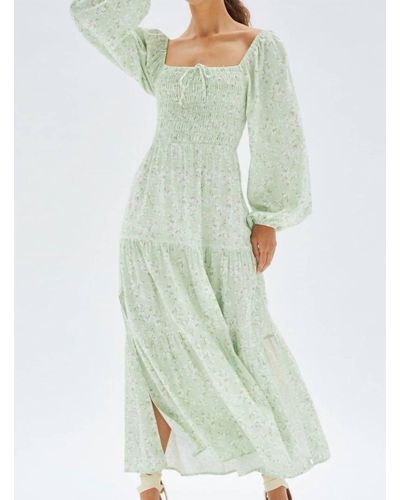 MINKPINK Johana Midi Dress - Green