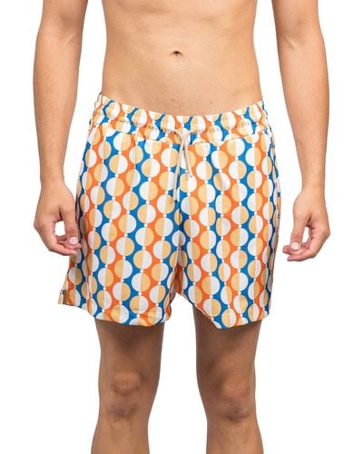 D.RT Dotted Volley Short - Orange
