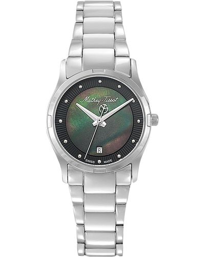 Mathey-Tissot Classic Dial Watch - Metallic