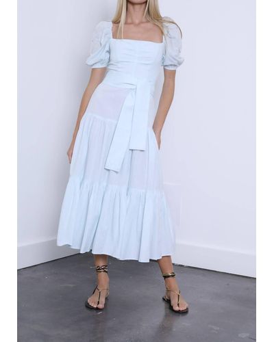 Karina Grimaldi Wyatt Embellished Dress - White
