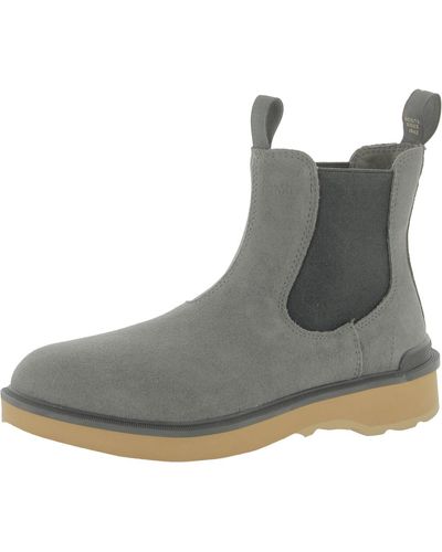 Sorel Hi-line Leather Waterproof Chelsea Boots - Natural