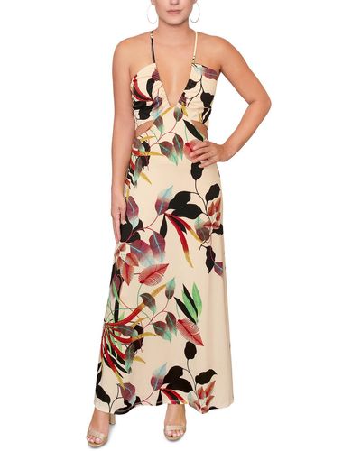 RACHEL Rachel Roy Willow Knit Printed Maxi Dress - White