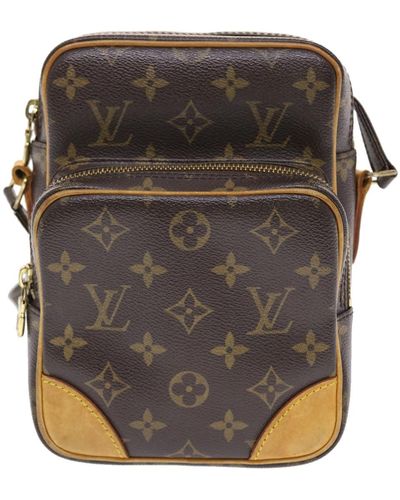 Louis Vuitton Amazone Canvas Shoulder Bag (pre-owned) - Gray