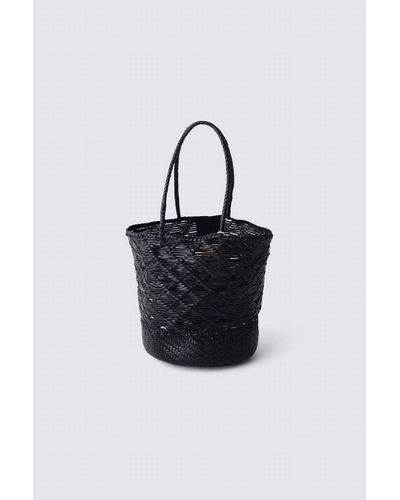 Dragon Diffusion Corso Bucket Bag In Black