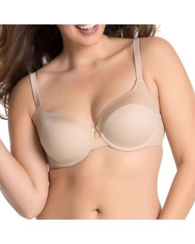 Curvy Couture Everyday Matte And Shine T-shirt Bra - Natural