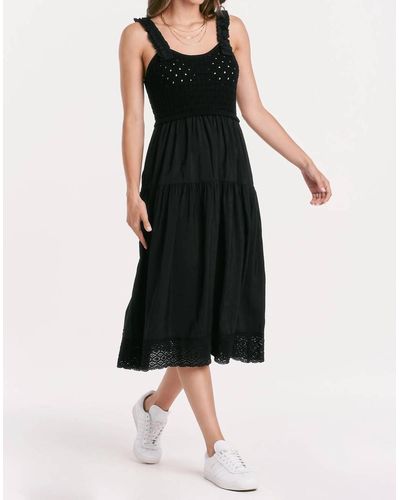 Another Love Astoria Midi Dress - Black