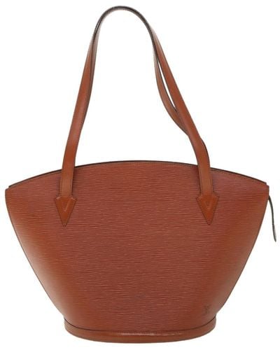 Louis Vuitton Saint Jacques Leather Shoulder Bag (pre-owned) - Brown