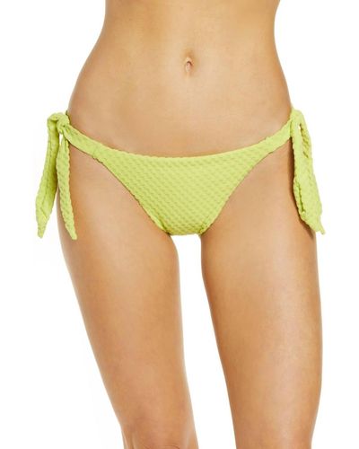 Seafolly Riviera Hipster Tie Side Bikini Bottoms - Yellow