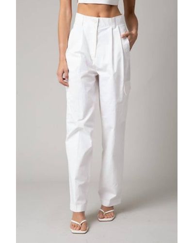 Olivaceous The Arwen Trouser Pants - White