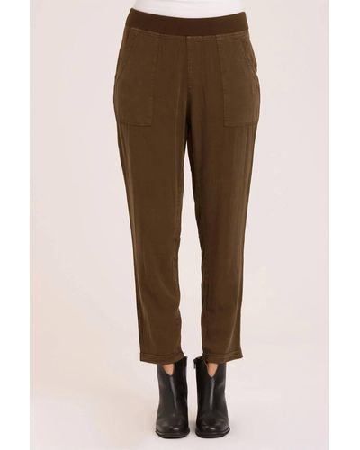 XCVI Dollester Pant In Boxwood - Brown