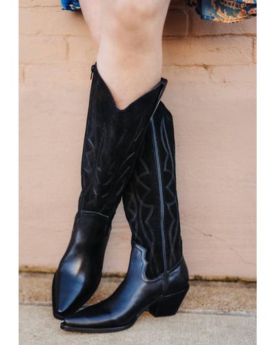 Matisse Alpine Leather Boot - Black