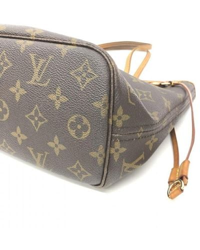 Louis Vuitton Neverfull Pm Canvas Tote Bag (pre-owned) - Gray