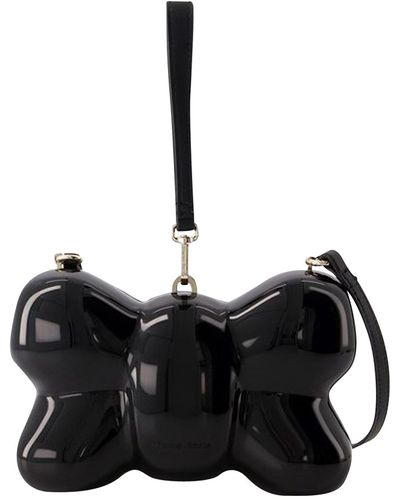Simone Rocha Bow Bag Crossbody - - Leather - Black
